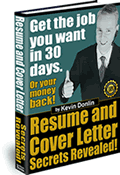 Resumes and Cover Letters